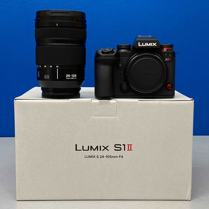 Panasonic Lumix S1 II (24.1MP) + 24-105mm | NOVA | 3 ANOS DE GARANTIA