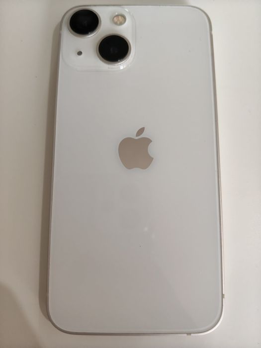iPhone 13 mini 128 GB Starlight (biały) – bardzo dobry stan, komplet