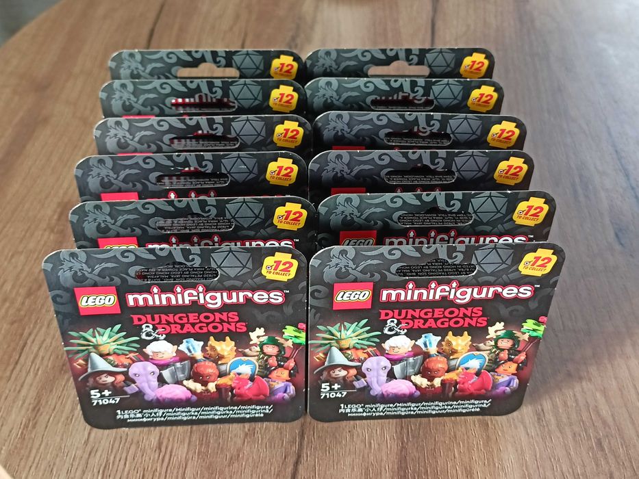 Lego Minifigures Dungeons&Dragons pełny komplet 12 sztuk.