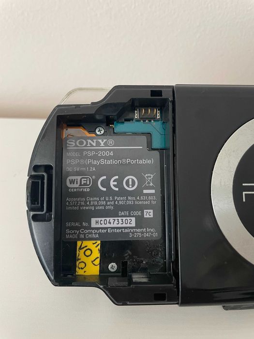 Sony PSP-2004 Piano Black - Ecrã Novo Instalado / Revisitada e Testada!