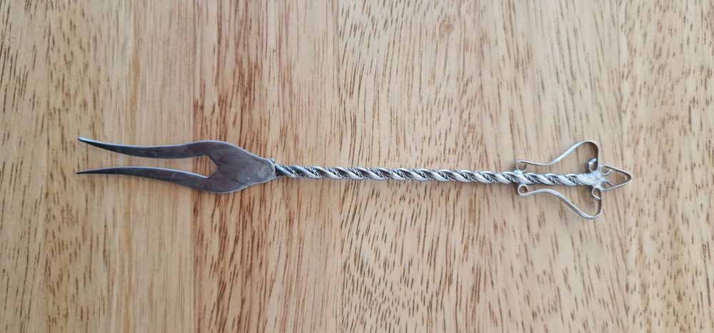 Widelec do przekąsek PRL