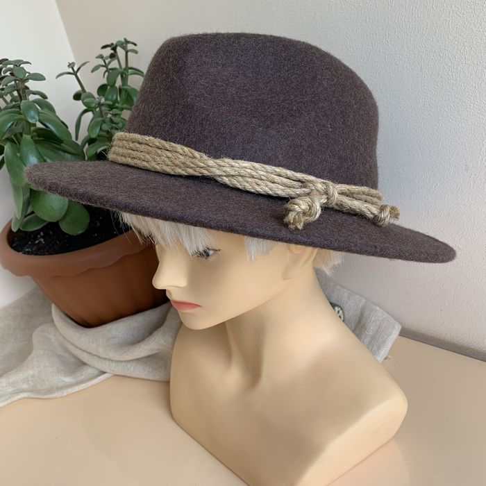 Вовняний капелюх LV headwear розмір 61 шляпа