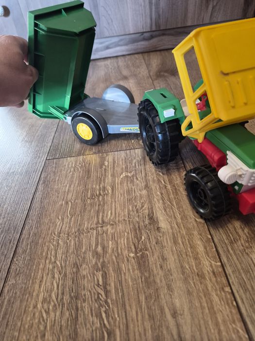 Traktor + przyczepa Wader stan jak nowy
