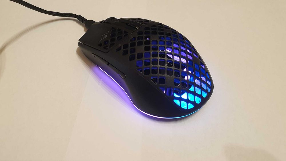 Mysz przewodowa SteelSeries Aerox 3 sensor optyczny jak NOWA.