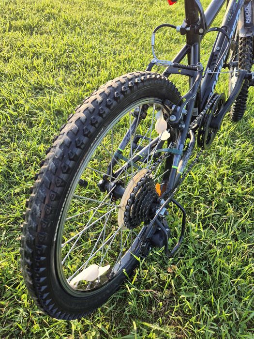 Rower dziecięcy B'Twin 20 cali Rockrider czarny Decathlon