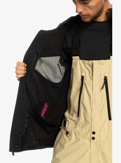 Чоловіча лижна куртка Quicksilver. Розмір - S, M, L, XL, 2XL