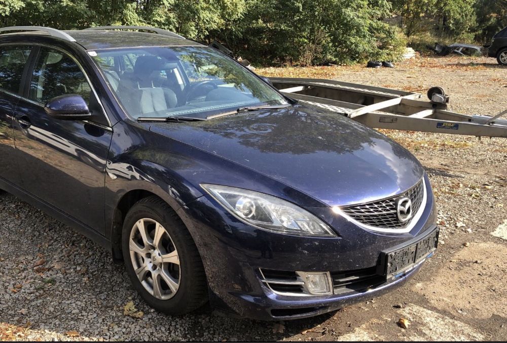 Мазда 6 mazda 6 розборка крила капот фари бампер двері панель GH: 99 ...