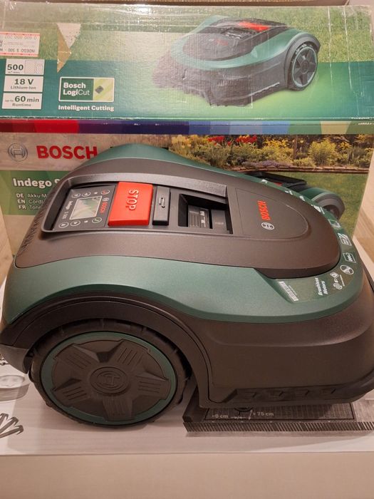 Bosch Indego S 500 – NOWA, nieużywana | komplet | idealny stan