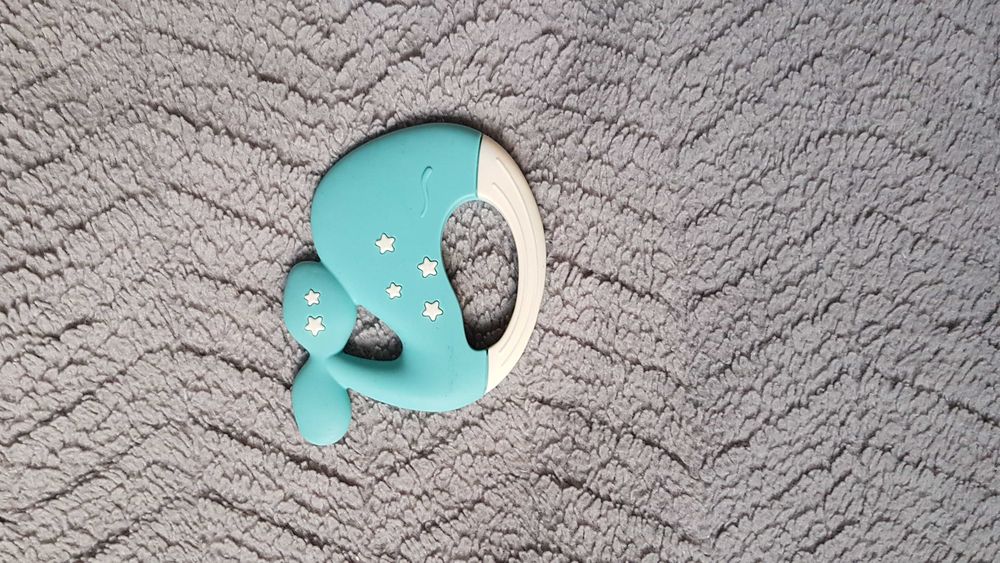 Duży brelok, zawieszka, gumowa, do kluczy, wieloryb