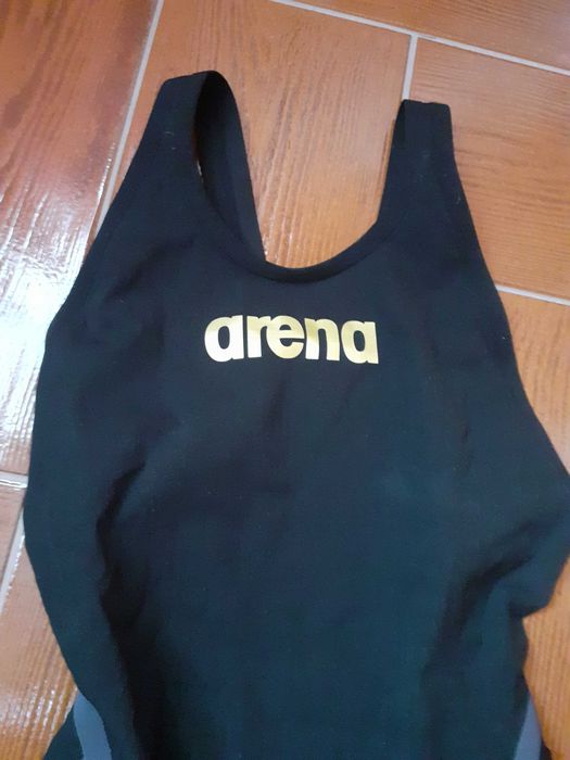 Fato de natação competição mulher Arena