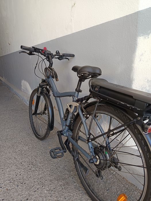 Bicicleta elétrica b-twin decathlon
