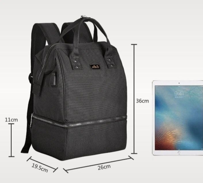 Mochila térmica com USB