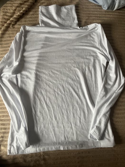 Гольф по горло белый мужской