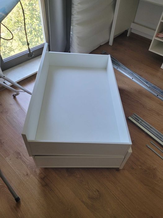 łóżko MALM IKEA 120 x 200 (160x200) + stelaż + materac