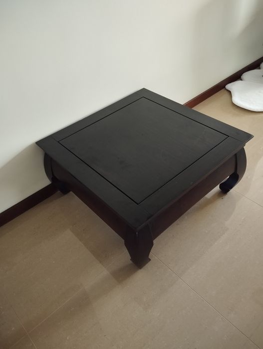 Mesa estilo oriental madeira teca