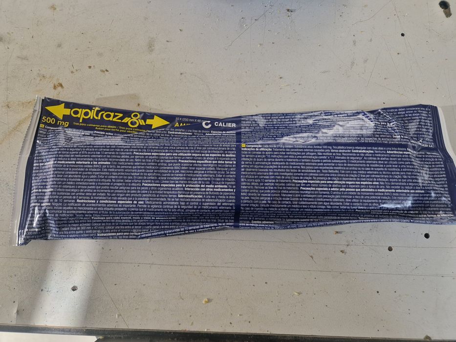 Apitraz tratamento varroa