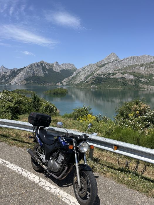 CB500 com top case (5000km)