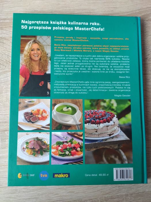 Książka kucharska MasterChef Sezon 1