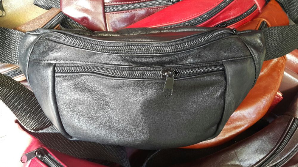 Кожаная БОМБА!!! Качество 100% Объёмная БАНАНКА из натуральной КОЖИ!!!