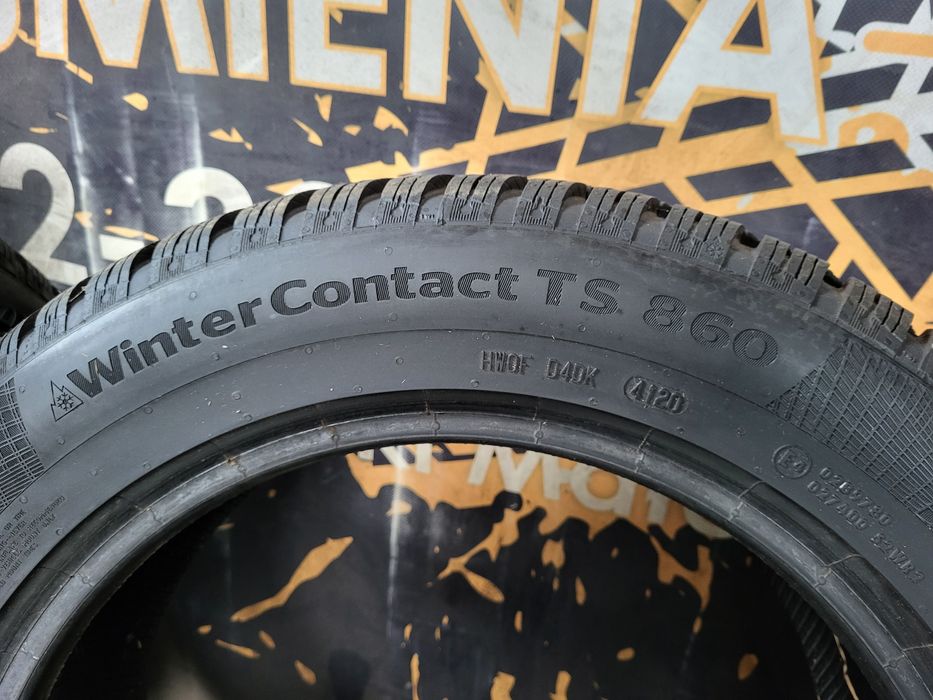 Opony zimowe 205/55/16 Continental 20rok 7/8mm