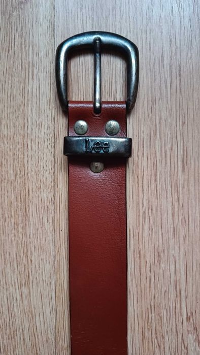 Pasek LEE brązowy, 100cm