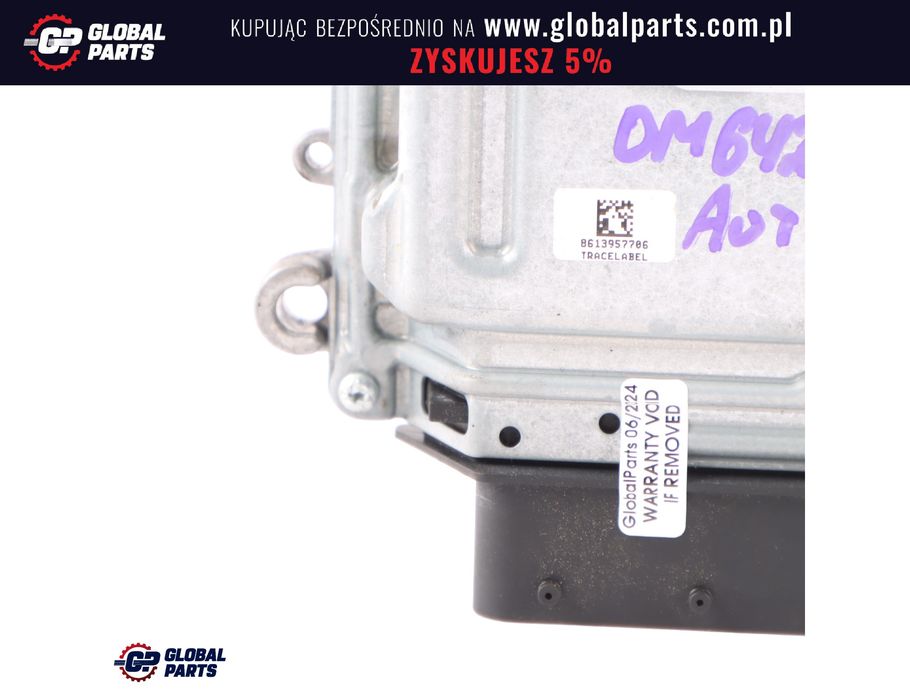 Mercedes W204 C320 CDI OM652 Komputer Silnika ECU Automatyczna