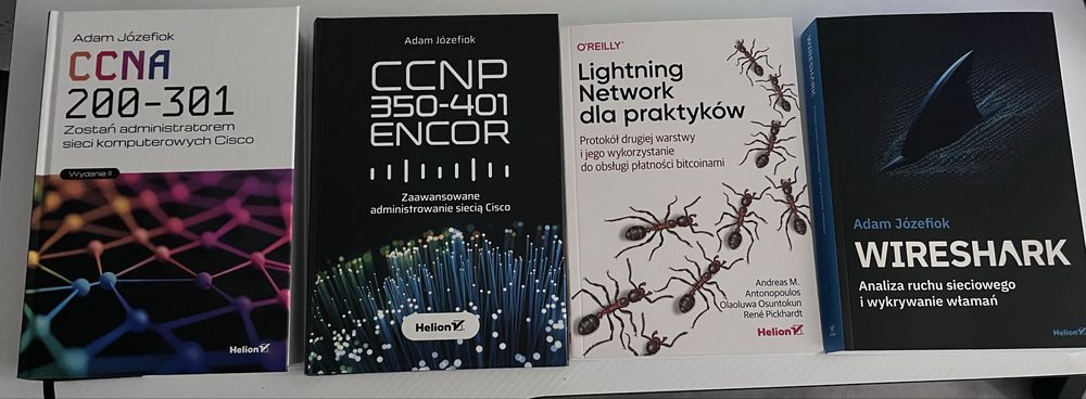CCNA/CCNP/wireshark/lighting network. Sieci komputerowe