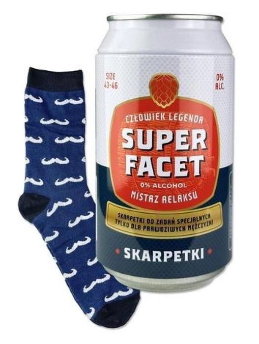 Skarpety Super facet oprawa: blister