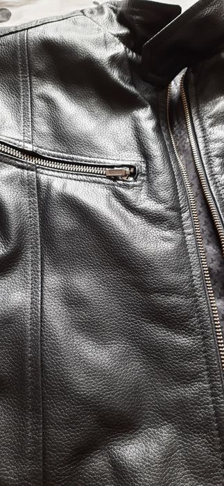 Мужская кожаная куртка