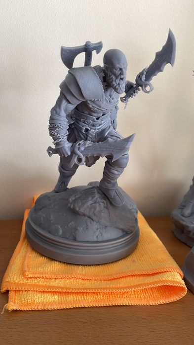 God Of War - Kratos resina 3D