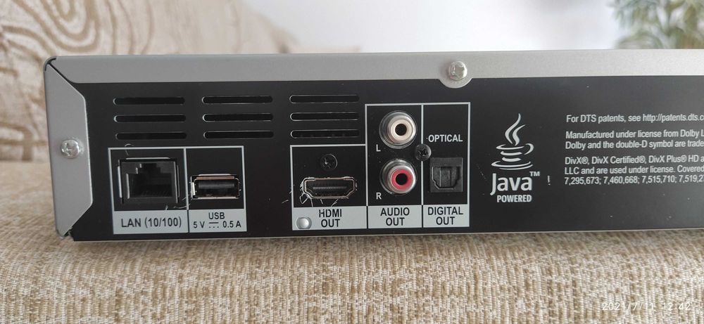 Pioneer BDP 180-S (Leitor Blu-Ray) (com saídas analógicas)