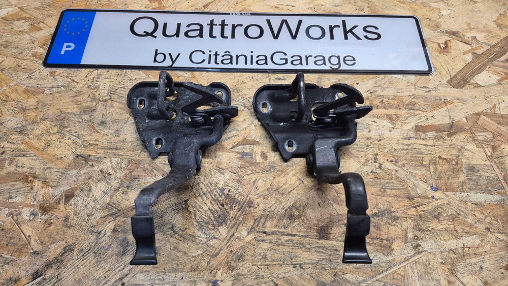 Fecho / Pega / Manípulo do Capô Original Audi A4 B5 8D 1994 a 2001 Excelente Estado