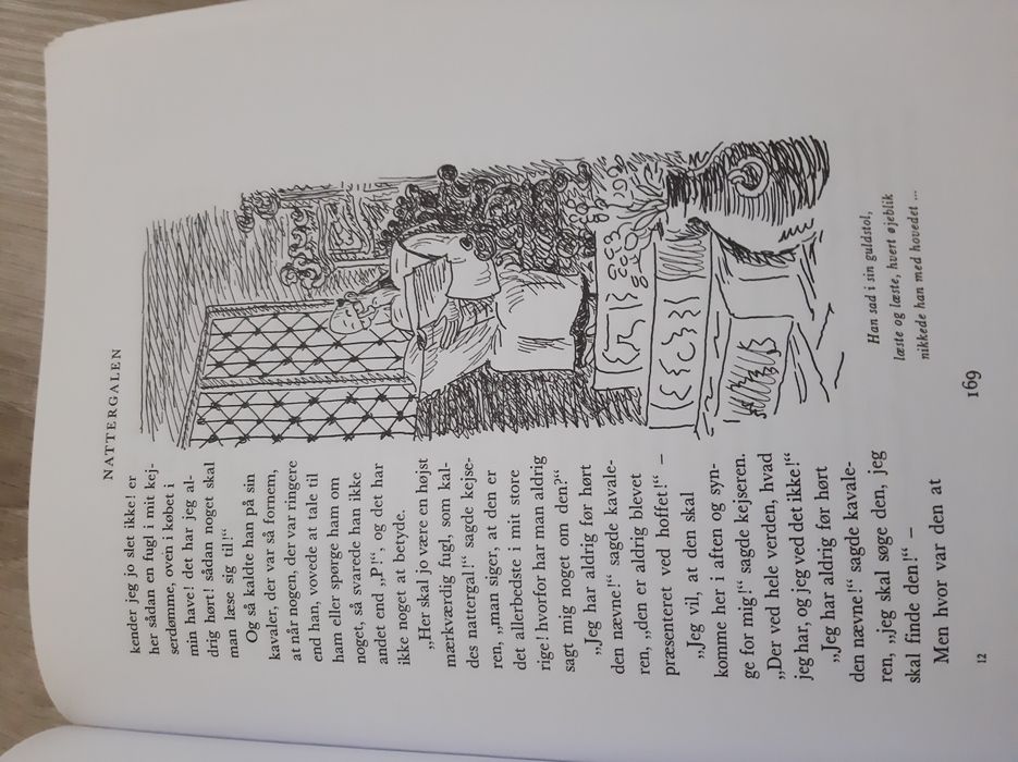 Livro em Dinamarquês do autor H. C. Andersen