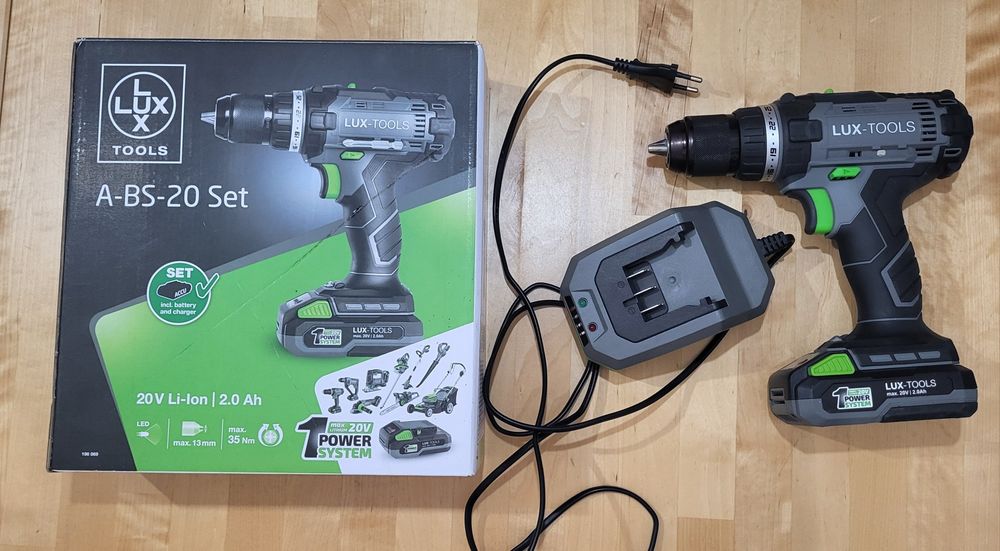 Акумуляторний шуруповерт LUX-TOOLS A-BS-20 Set