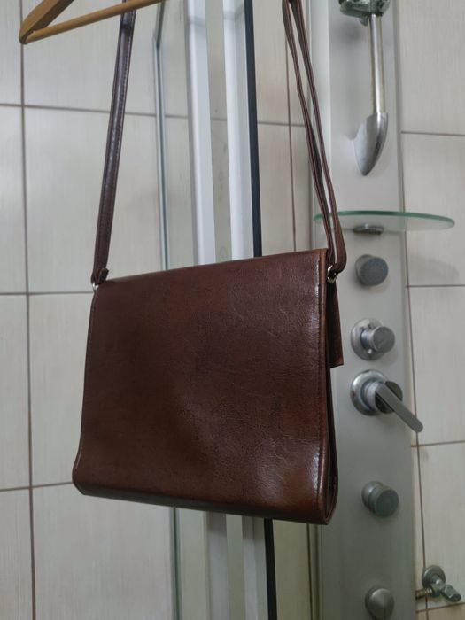 Skórzana ekologicznie torebka torba dla kobiet eko produkcji, licowana