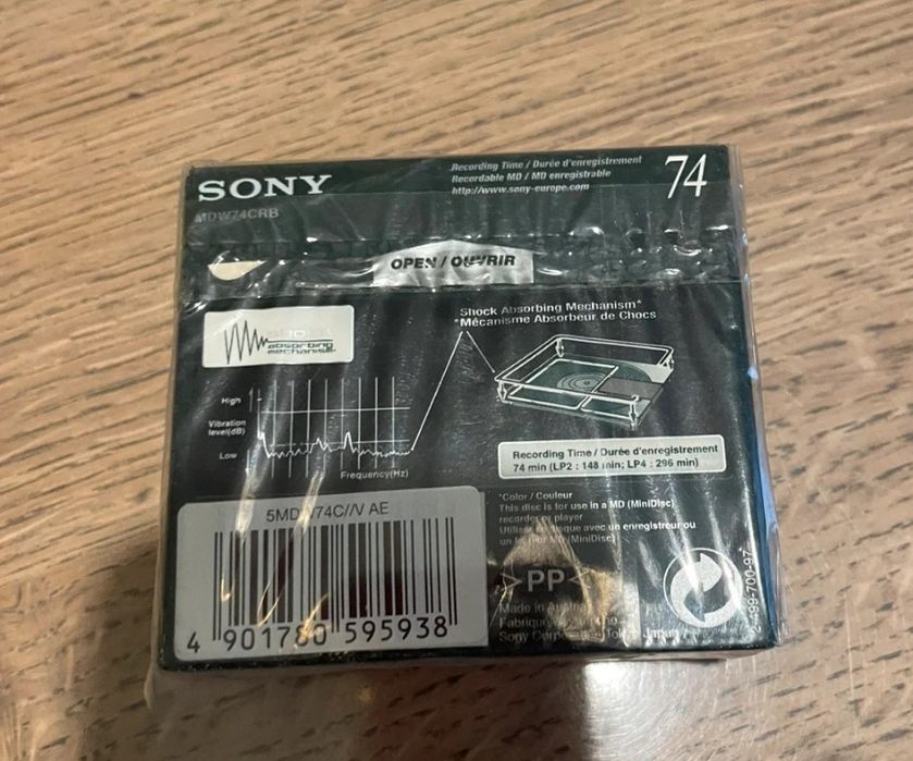Mini disc Sony selados