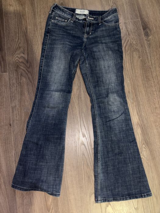 джинсы шорты клёш бегги hollister