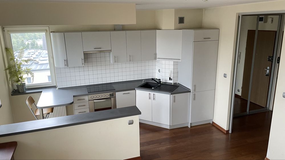 Bardzo duża kawalerka, PIĘKNY widok, 2 miejsca postojowe, 35m2