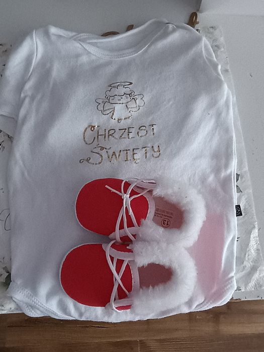 Ubranko do chrztu dla chłopca, rozmiar 92.