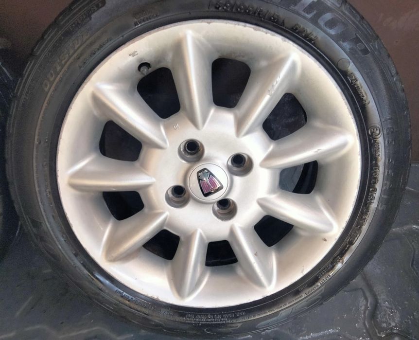 Jantes Rover 4X100 R15 Com Pneus 185/55