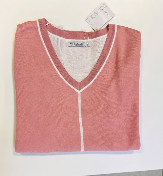 Sweter damski rozowy rozmiar 42 Xl