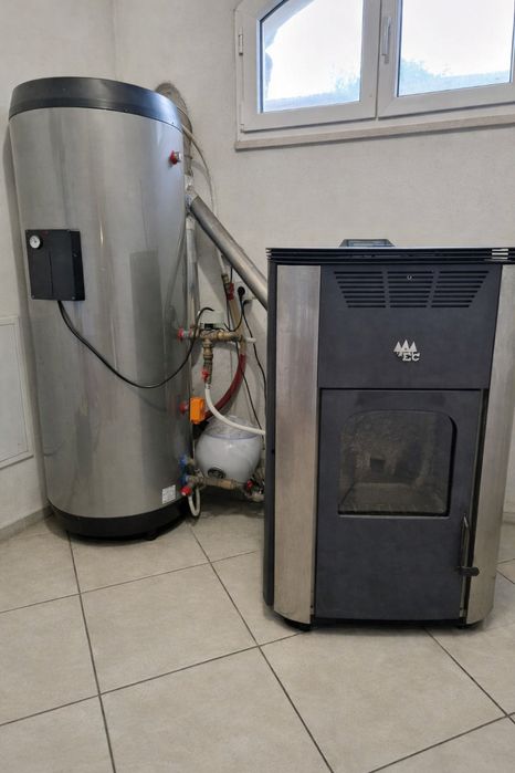 Caldeira ecoforest hidrocopper 24kw (Pellets)