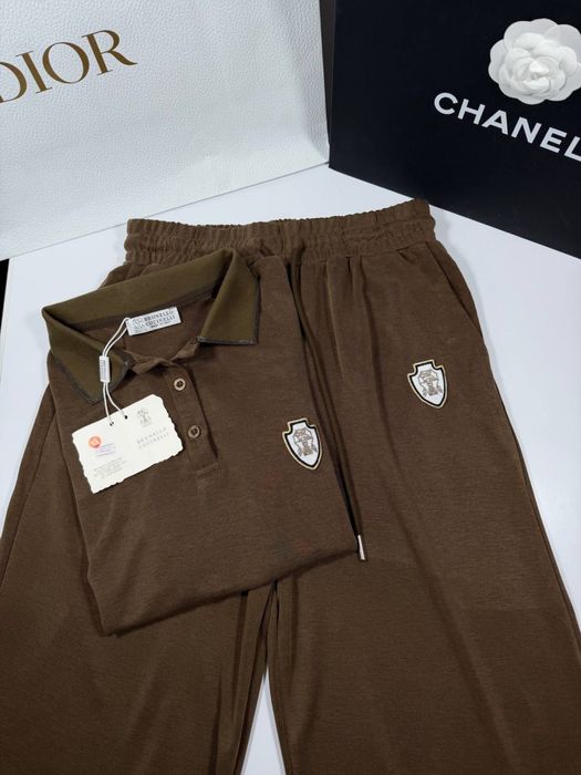 Костюм Brunello Cucinelli поло штани