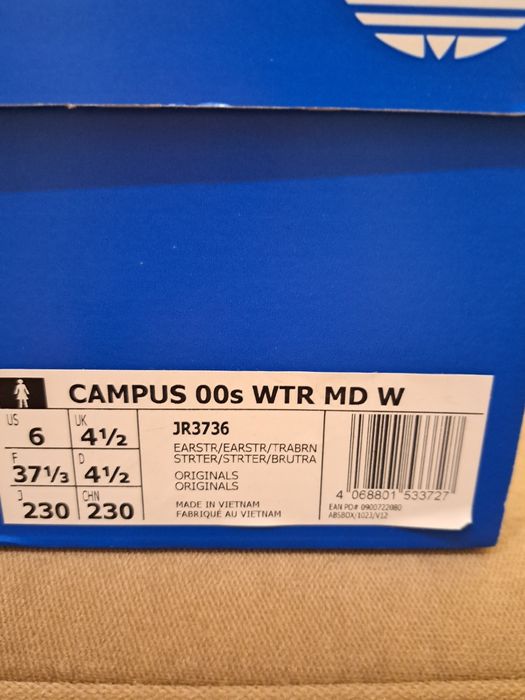 Продам ботінки campus 00s MD W, адідас!