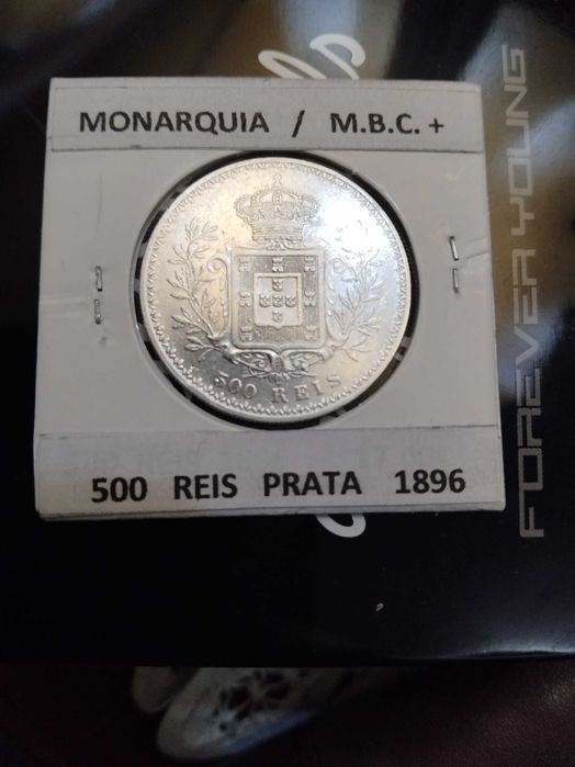 Lote moedas monarquia