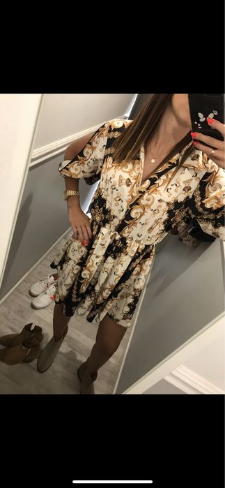 Sukienka kombinezon r.S