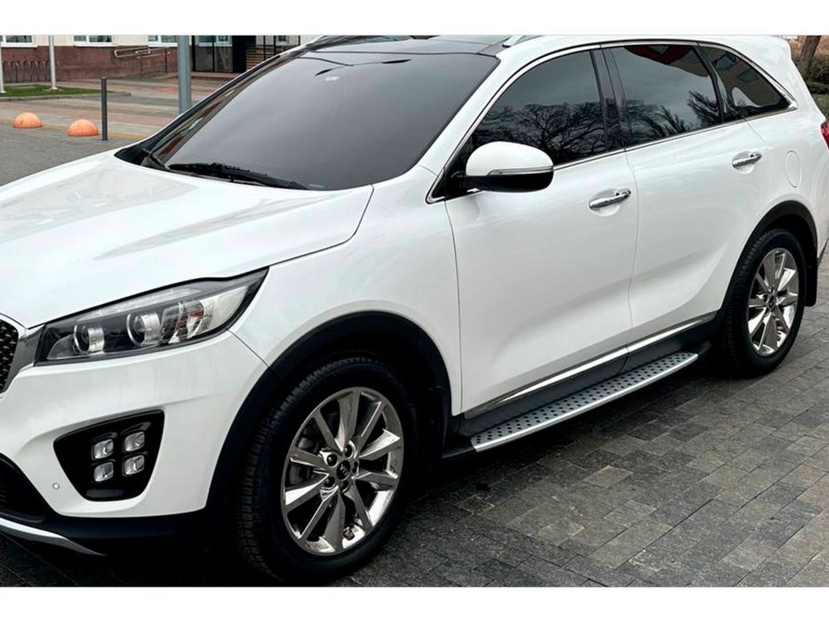 Kia Sorento 2015+ Боковые пороги