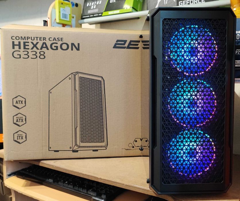 Ігровий комп'ютер RYZEN 5 5600X 4.6 GHZ, RTX 2060 SUPER 8GB, 32GB, SSD