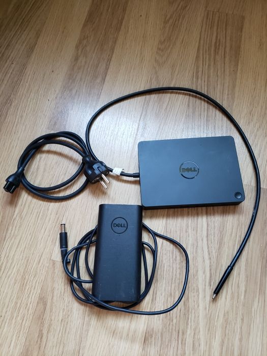 Док-станція Dell WD15 K17A Thunderbolt USB-C 4K з адаптером 90Вт
