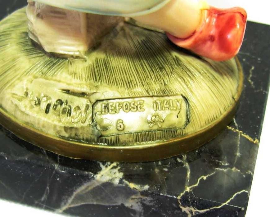 Статуетка Жінка Дитина Композит Мармур Італія